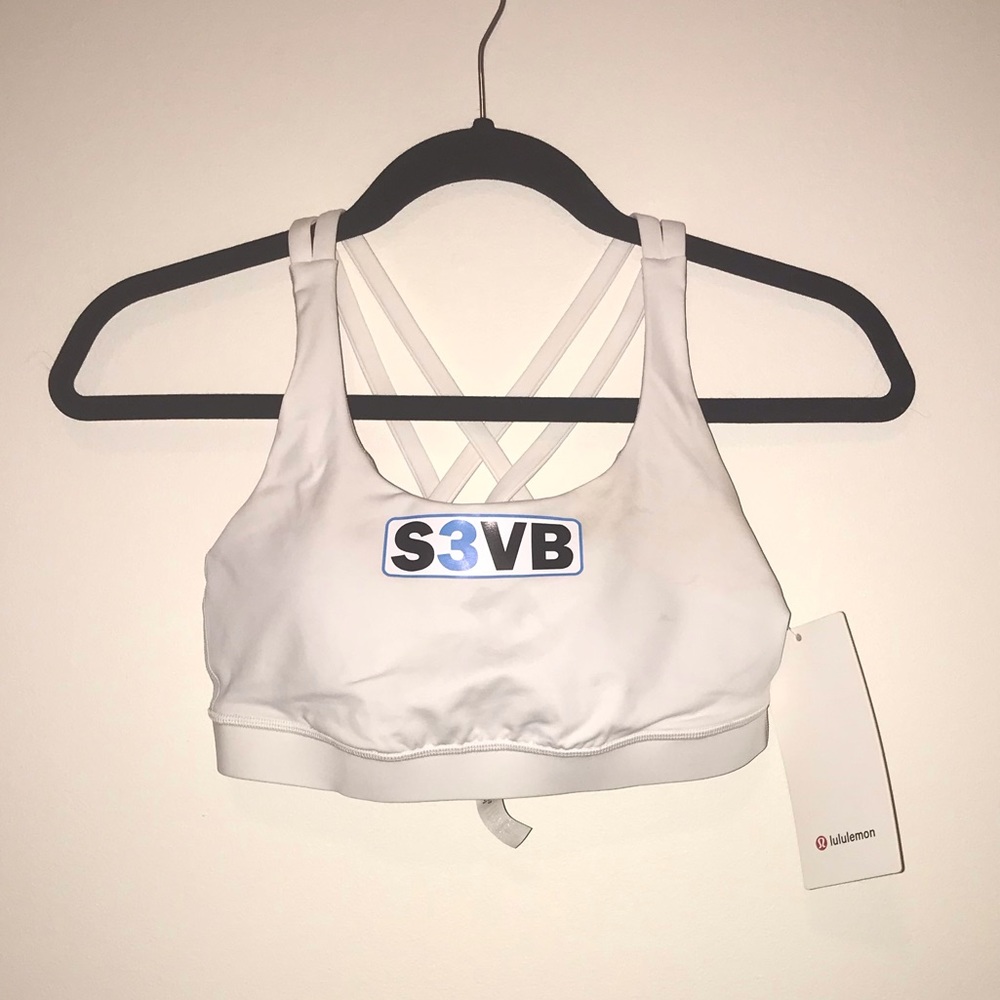 NWT ⚡️White Lululemon Energy Bra⚡️